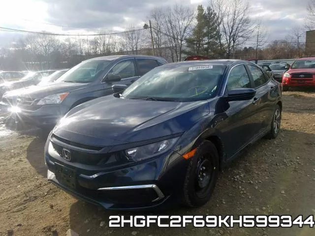 2HGFC2F69KH599344 фото 3