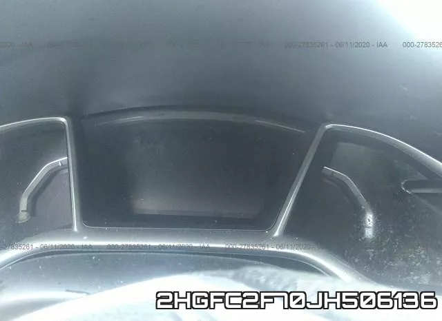 2HGFC2F70JH506136 фото 8
