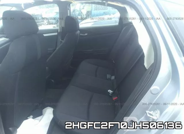 2HGFC2F70JH506136 фото 9