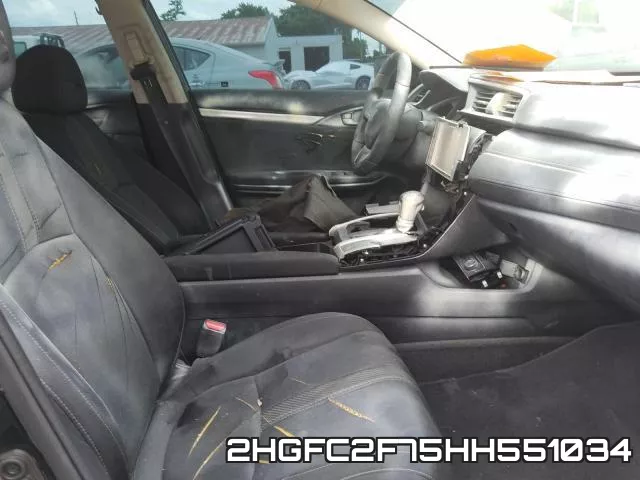 2HGFC2F75HH551034 фото 6
