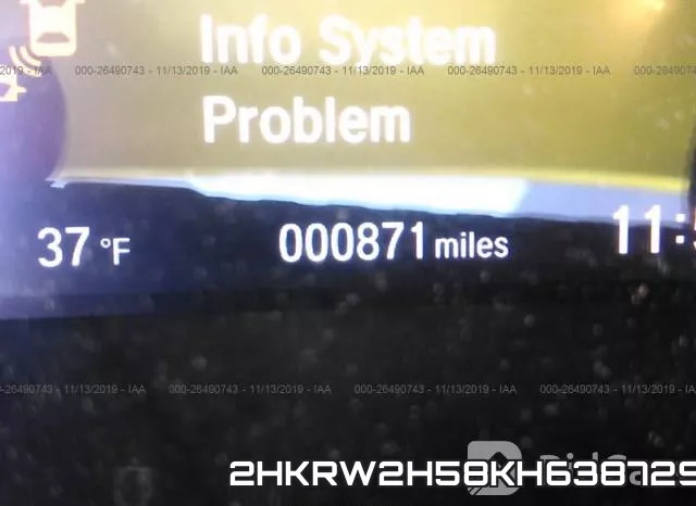 2HKRW2H58KH638729 фото 8