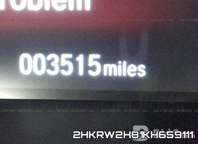 2HKRW2H81KH659111 фото 8