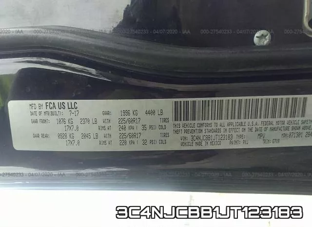 3C4NJCBB1JT123183 фото 10