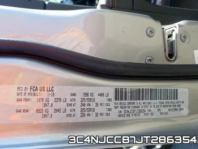 3C4NJCCB7JT286354 фото 2