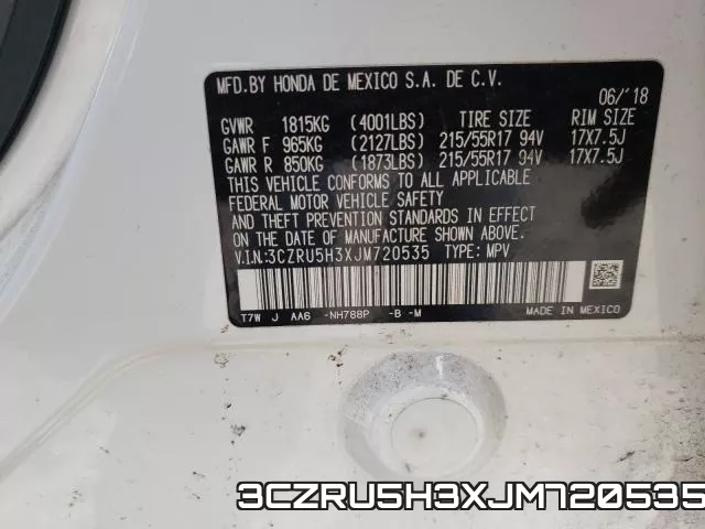 3CZRU5H3XJM720535 фото 2