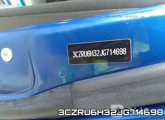3CZRU6H32JG714698 фото 10