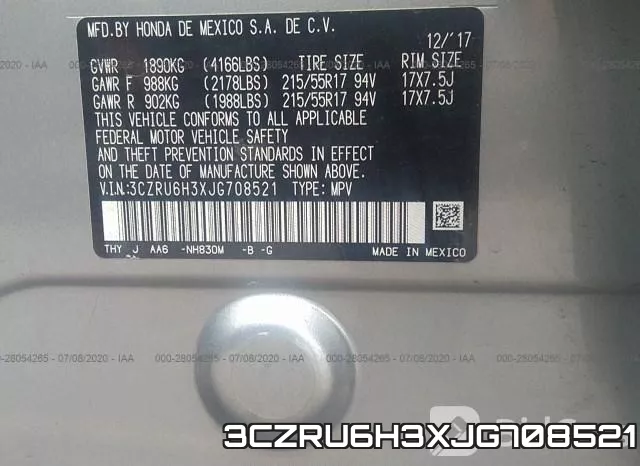 3CZRU6H3XJG708521 фото 10