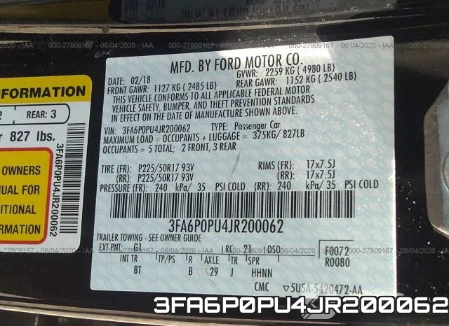 3FA6P0PU4JR200062 фото 10