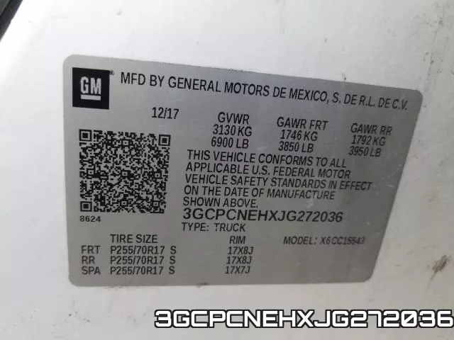 3GCPCNEHXJG272036 фото 2
