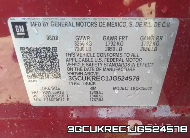 3GCUKREC1JG524578 фото 10