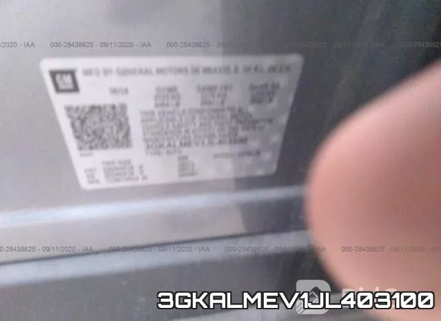 3GKALMEV1JL403100 фото 10