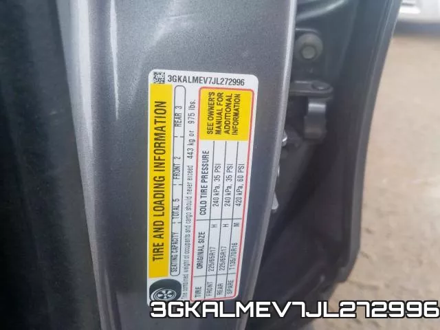 3GKALMEV7JL272996 фото 2