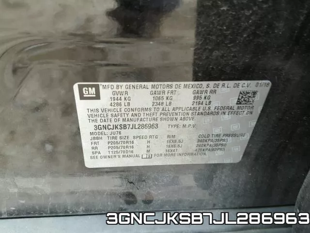 3GNCJKSB7JL286963 фото 2