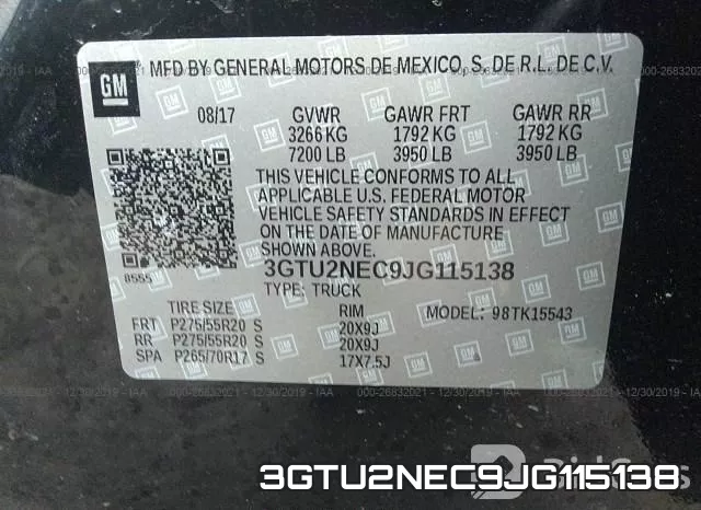 3GTU2NEC9JG115138 фото 10
