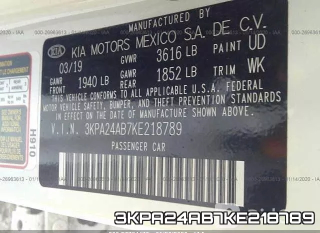3KPA24AB7KE218789 фото 10