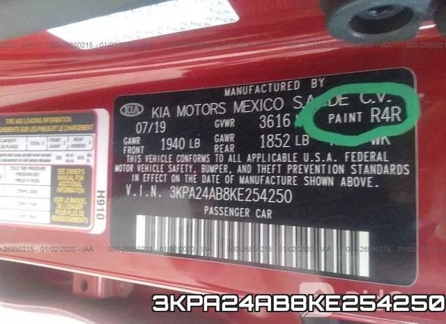 3KPA24AB8KE254250 фото 10