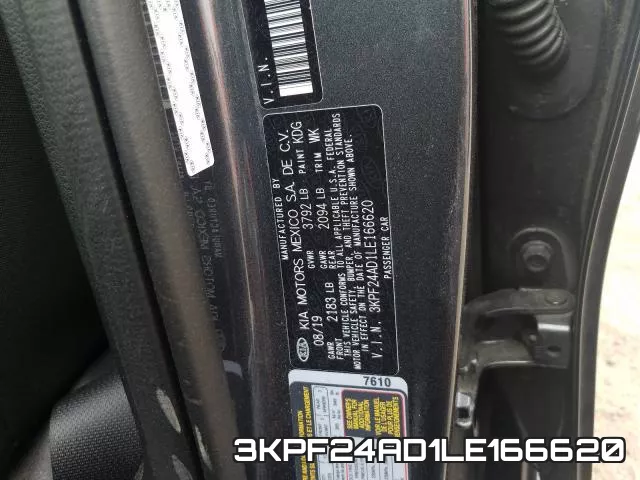 3KPF24AD1LE166620 фото 2