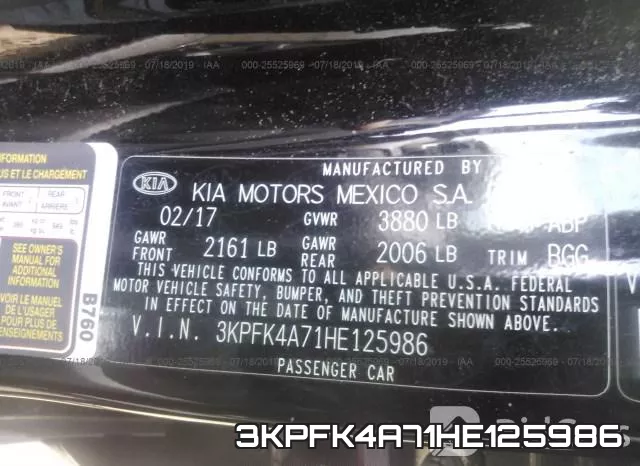 3KPFK4A71HE125986 фото 10