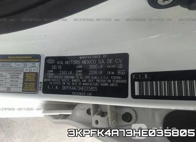 3KPFK4A73HE035805 фото 10