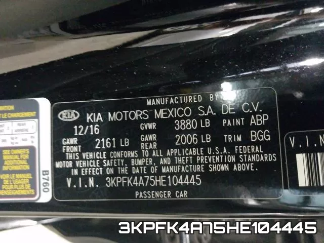 3KPFK4A75HE104445 фото 2