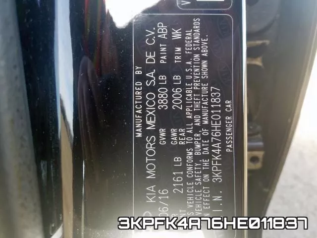 3KPFK4A76HE011837 фото 2