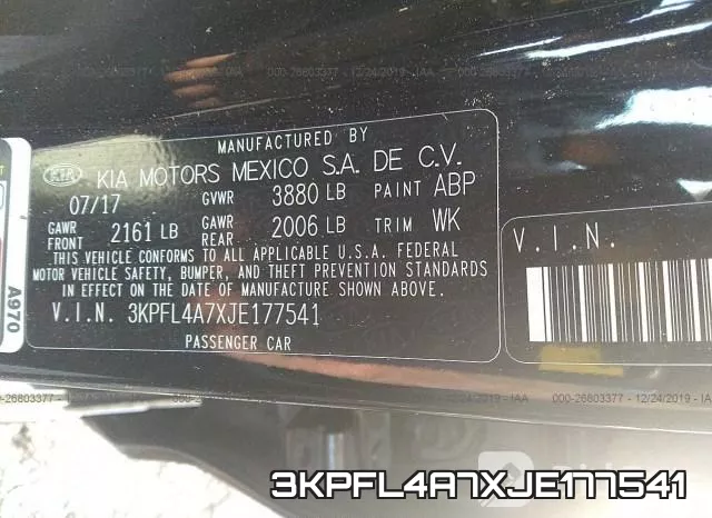 3KPFL4A7XJE177541 фото 10