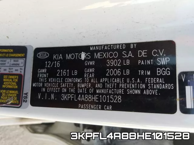 3KPFL4A88HE101528 фото 2