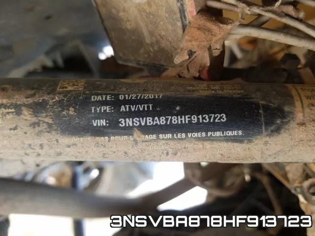 3NSVBA878HF913723 фото 2