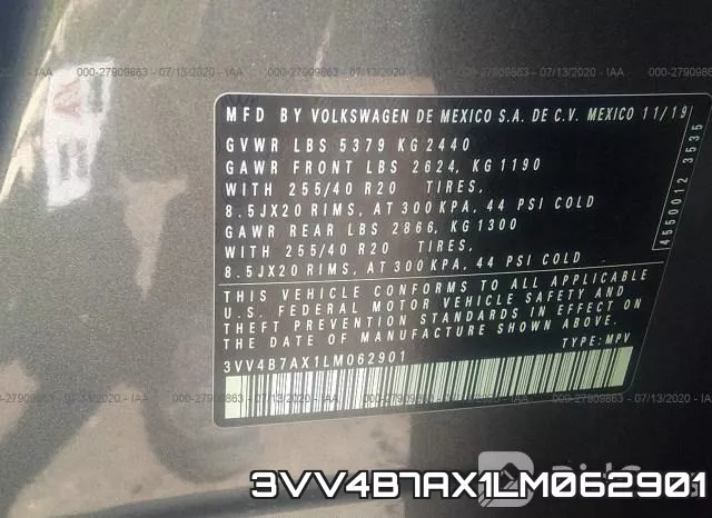3VV4B7AX1LM062901 фото 10
