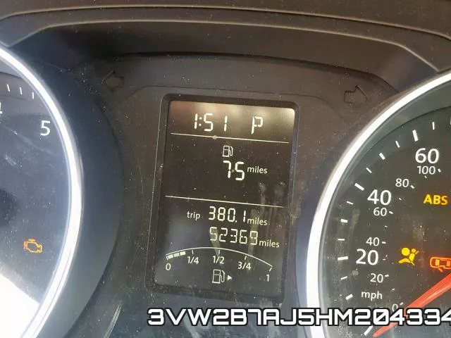 3VW2B7AJ5HM204334 фото 9