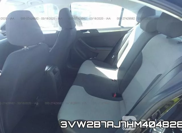 3VW2B7AJ7HM404826 фото 9