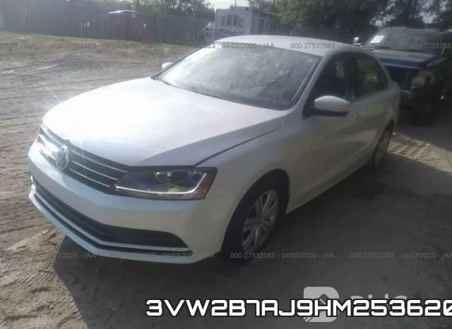3VW2B7AJ9HM253620 фото 3