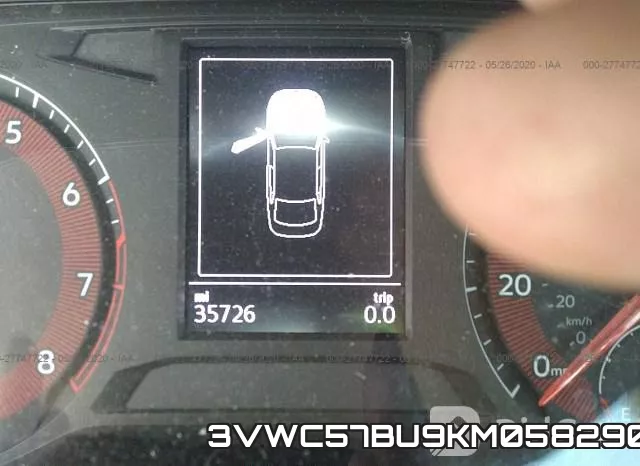 3VWC57BU9KM058290 фото 8