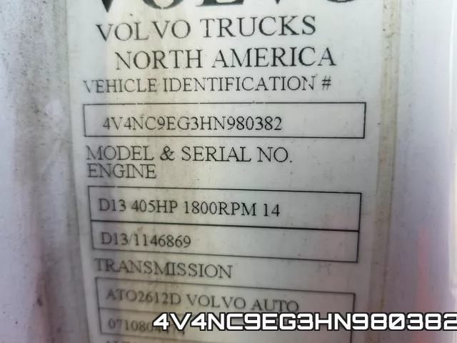 4V4NC9EG3HN980382 фото 2