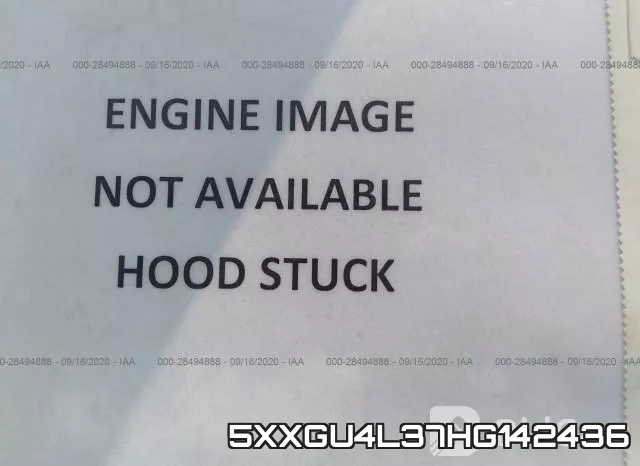 5XXGU4L37HG142436 фото 2