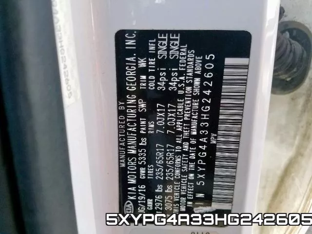 5XYPG4A33HG242605 фото 2
