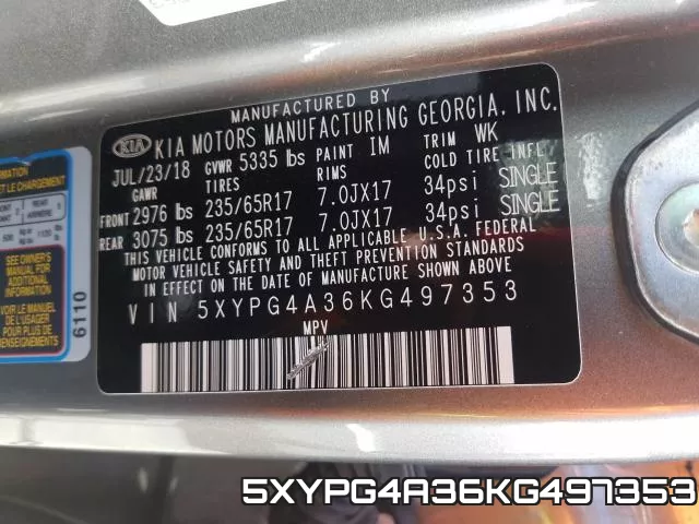 5XYPG4A36KG497353 фото 2