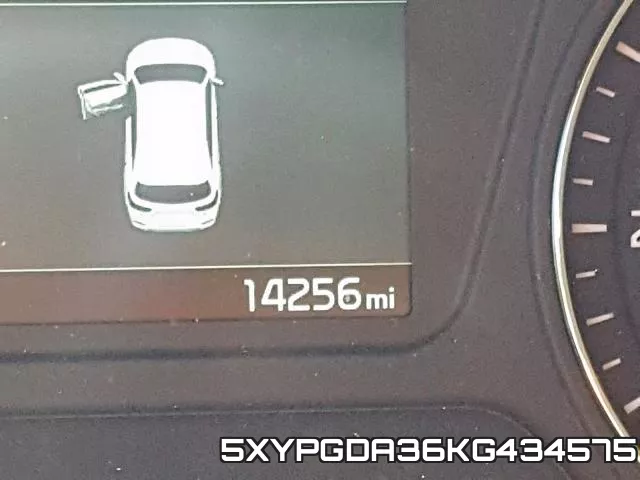 5XYPGDA36KG434575 фото 9