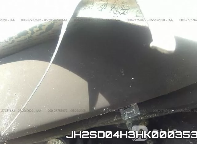 JH2SD04H3HK000353 фото 2