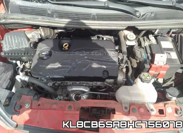 KL8CB6SA8HC756078 фото 2