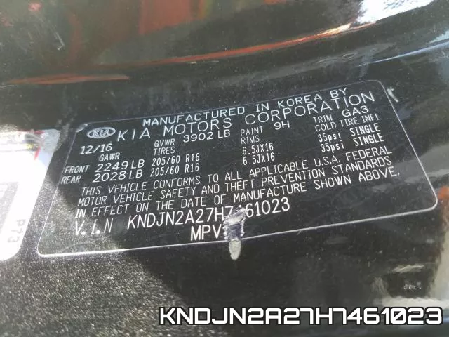 KNDJN2A27H7461023 фото 2