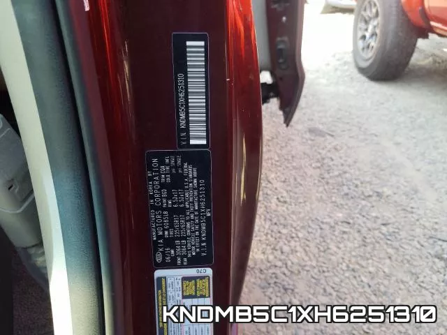 KNDMB5C1XH6251310 фото 2
