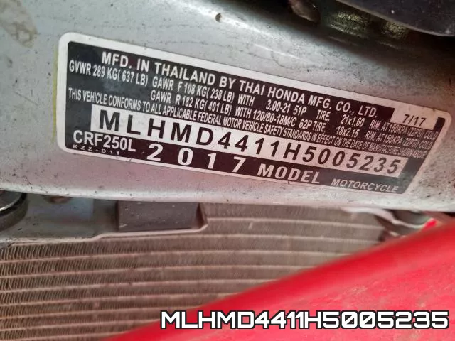 MLHMD4411H5005235 фото 2
