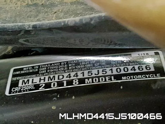 MLHMD4415J5100466 фото 2