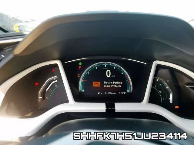 SHHFK7H51JU234114 фото 9