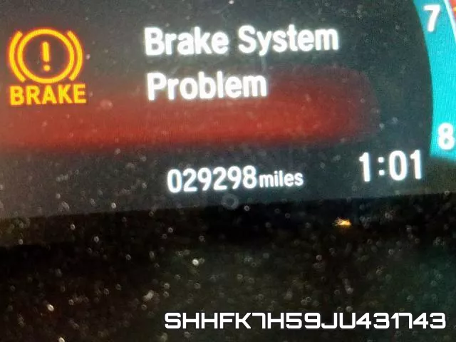SHHFK7H59JU431743 фото 9