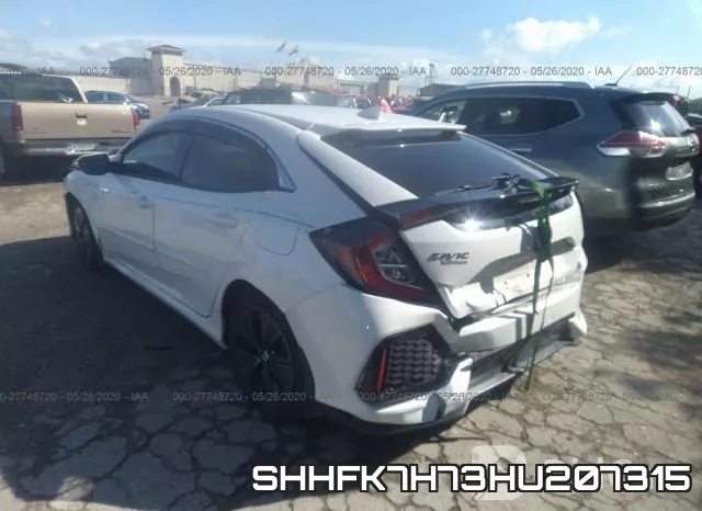 SHHFK7H73HU207315 фото 4