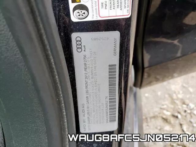 WAUG8AFC5JN052174 фото 2