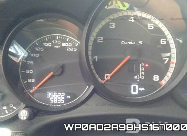 WP0AD2A98HS167000 фото 8