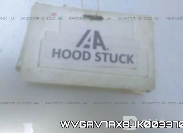 WVGAV7AX8JK003370 фото 2